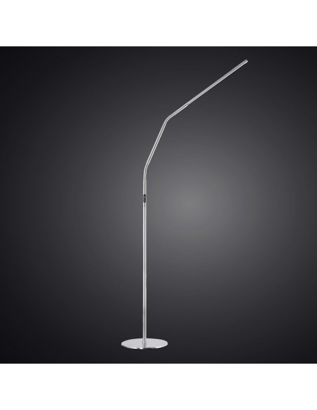 Stehlampe Daylight Slimline 4 - Gebürsteter Stahl