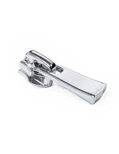 Schieber für Nylon-Reißverschluss 5 mm - Silber