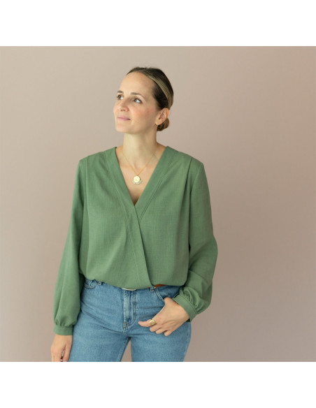 Blusenschnittmuster Japan - Anna Rose Patterns