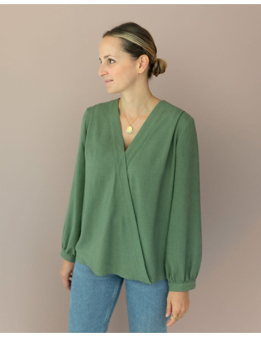 Blusenschnittmuster Japan - Anna Rose Patterns