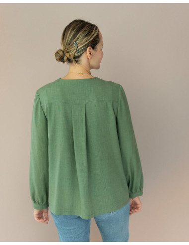 Blusenschnittmuster Japan - Anna Rose Patterns