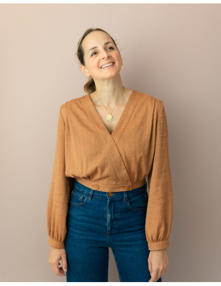 Blusenschnittmuster Japan - Anna Rose Patterns
