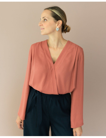 Blusenschnittmuster Japan - Anna Rose Patterns