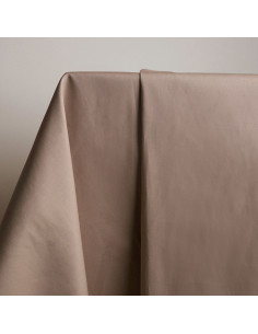 Wasserabweisender Baumwollstoff Trench Sandy Sand - Atelier Brunette