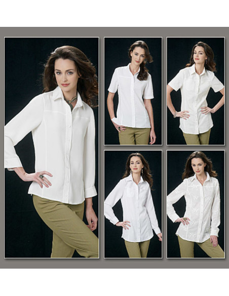 Blusenmuster - Vogue 8689