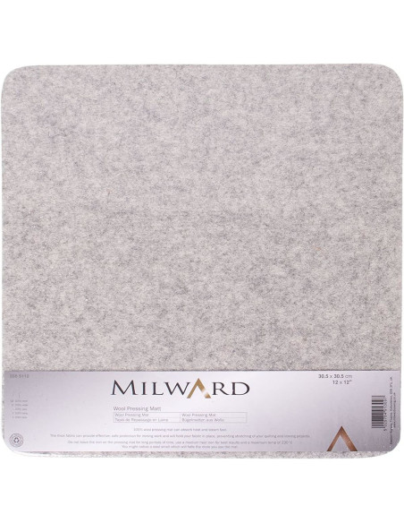Bügelmatte aus Wolle 30,5 cm x 30,5 cm Milward