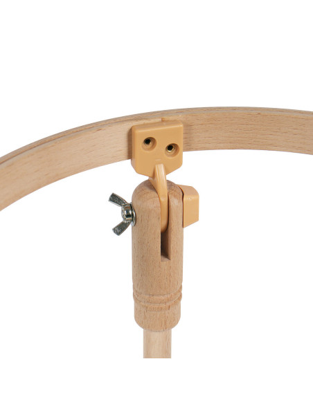 Untertisch-Stickrahmen mit 3 Stickringen von Milward