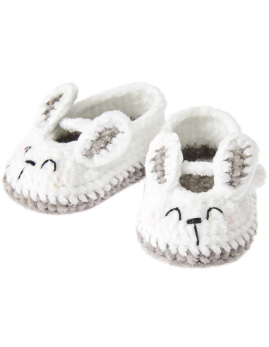 Häkelset Baby Booties - Hase