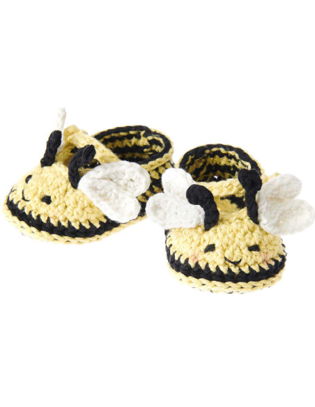 Häkelset Baby Booties - Biene