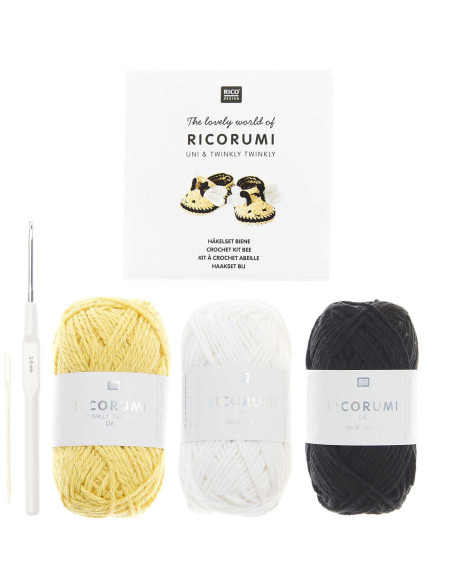 Häkelset Baby Booties - Biene