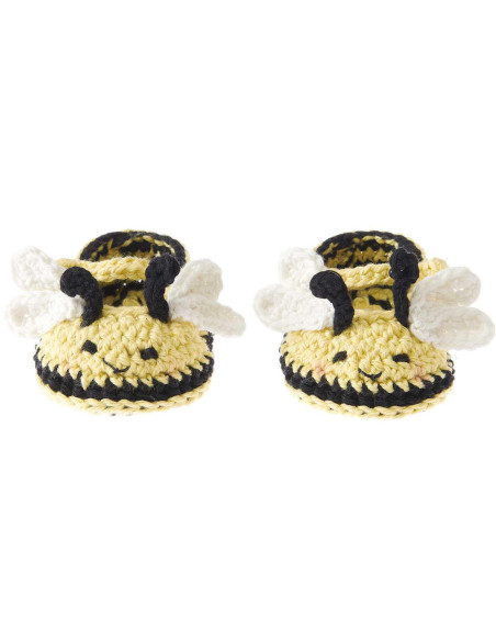 Häkelset Baby Booties - Biene