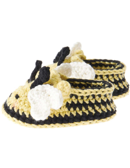 Häkelset Baby Booties - Biene