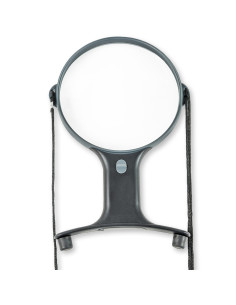 Verstellbare, freihändige Leuchtlupe mit Kordel Magnishine Carson Optical