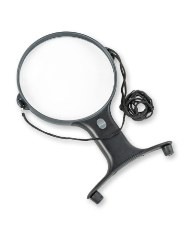 Verstellbare, freihändige Leuchtlupe mit Kordel Magnishine Carson Optical