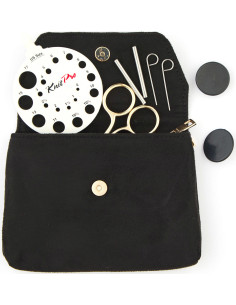 Strickzubehör-Set KnitPro - Schwarz 2