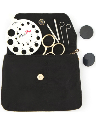 Strickzubehör-Set KnitPro - Schwarz