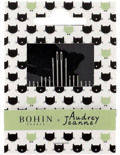 Heft mit 20 Näh- und Stopfnadeln Bohin x Audrey Jeanne