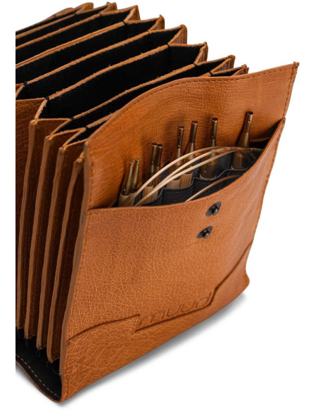 Etui für austauschbare Nadeln Muud Betina XL - Whisky