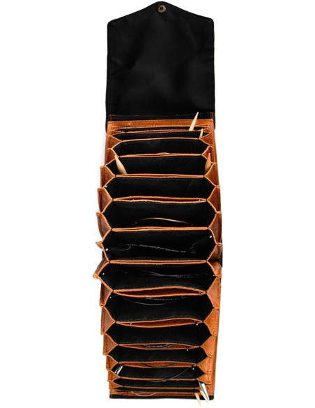 Etui für austauschbare Nadeln Muud Betina XL - Whisky