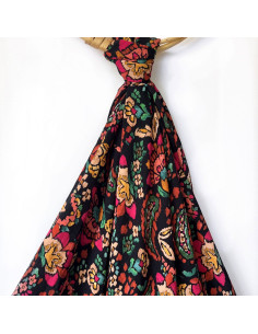 Flammierter Viskosestoff Bohémian - My Dress Made