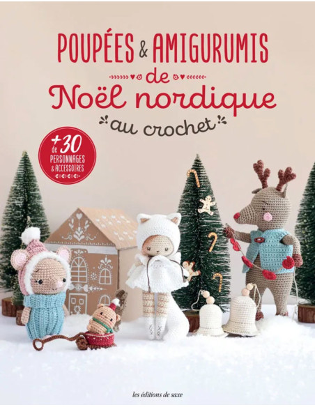 Buch über nordische Weihnachts-Puppen & Amigurumis zum Häkeln