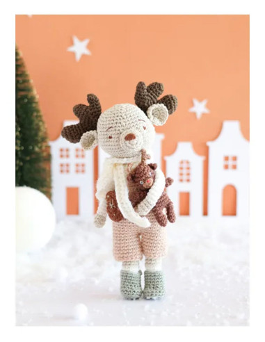 Buch über nordische Weihnachts-Puppen & Amigurumis zum Häkeln