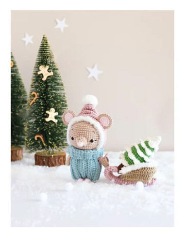 Buch über nordische Weihnachts-Puppen & Amigurumis zum Häkeln