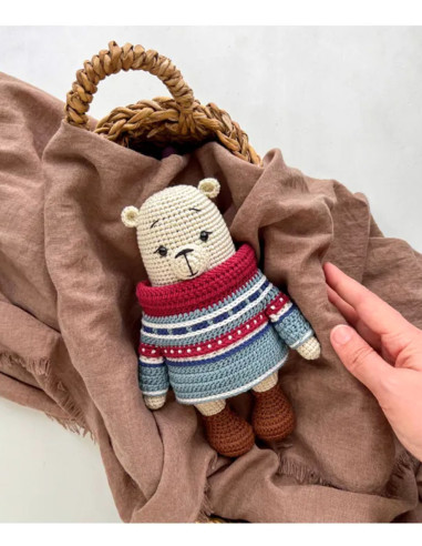 Buch über nordische Weihnachts-Puppen & Amigurumis zum Häkeln