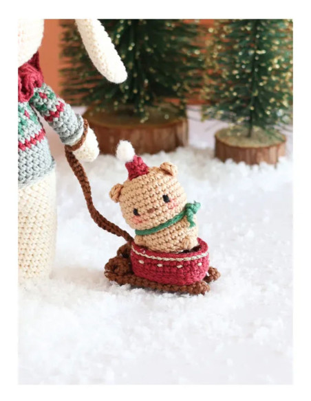 Buch über nordische Weihnachts-Puppen & Amigurumis zum Häkeln