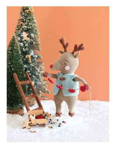 Buch über nordische Weihnachts-Puppen & Amigurumis zum Häkeln