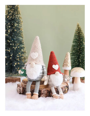 Buch über nordische Weihnachts-Puppen & Amigurumis zum Häkeln