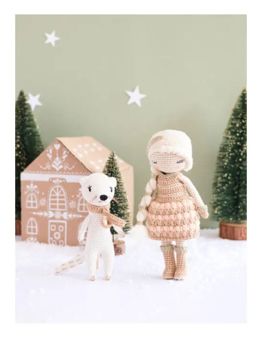 Buch über nordische Weihnachts-Puppen & Amigurumis zum Häkeln