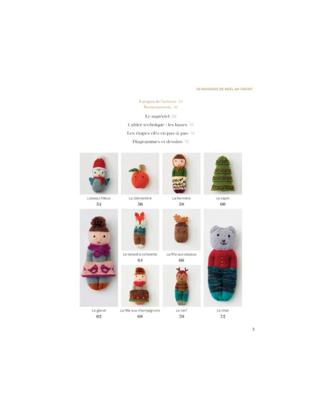 Buch 20 Weihnachtskuscheltiere zum Stricken