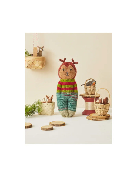 Buch 20 Weihnachtskuscheltiere zum Stricken