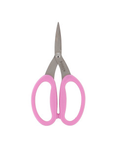 Präzisionsschere mit Mikroverzahnung und großen, weichen Ringen Bohin - Rosa