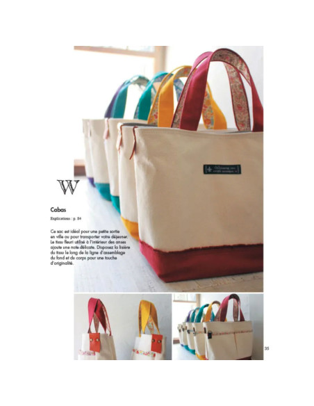 Buch 35 Taschen & Accessoires aus Stoffkanten und Stoffresten