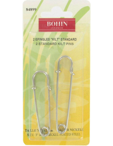Set aus 2 Kilt-Pins - Silber
