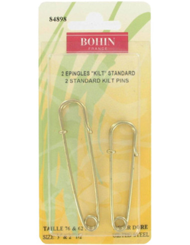 Set aus 2 Kilt-Pins - Goldfarben