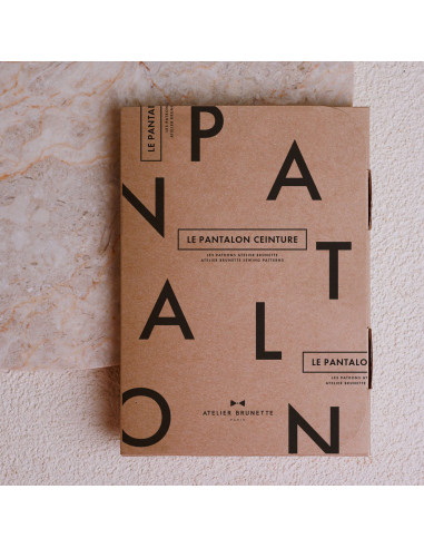 Patron DIE Hose mit Gürtel - Atelier Brunette