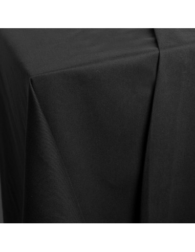 Leichter Baumwoll-Gabardine-Stoff in Schwarz - Atelier Brunette