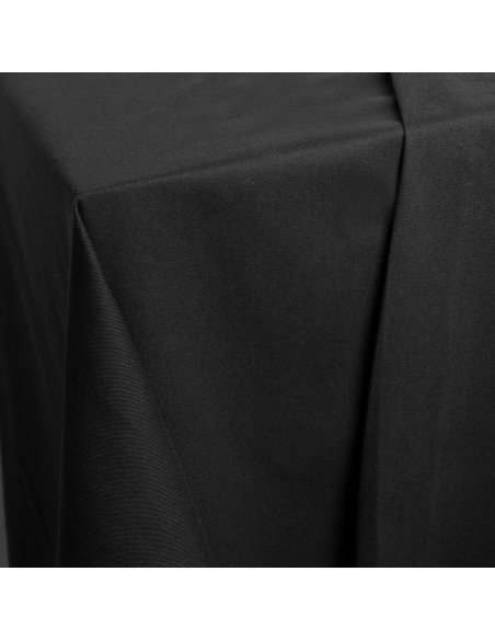 Leichter Baumwoll-Gabardine-Stoff in Schwarz - Atelier Brunette