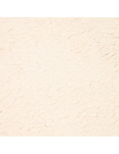 Sherpa-Stoff - Creme