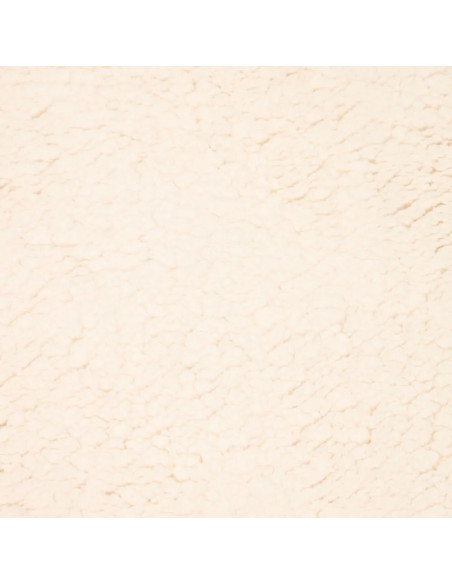 Sherpa-Stoff - Creme