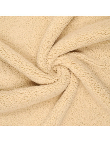 Sherpa-Stoff - Beige
