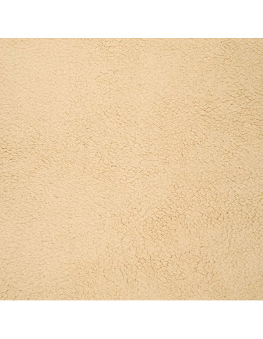 Sherpa-Stoff - Beige