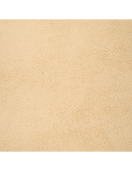 Sherpa-Stoff - Beige
