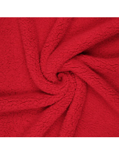 Sherpa-Stoff - Rot