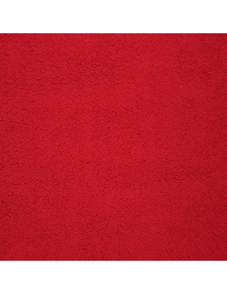 Sherpa-Stoff - Rot