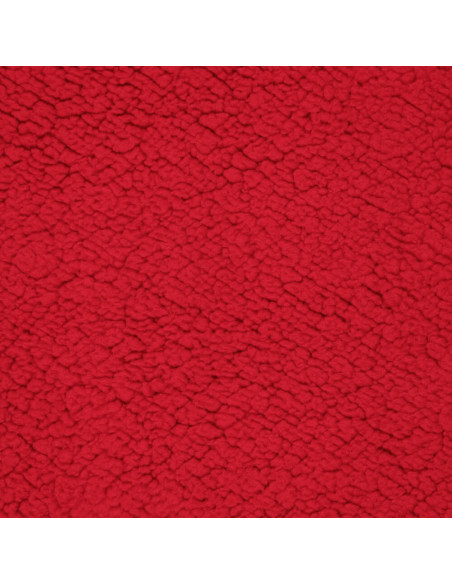 Sherpa-Stoff - Rot