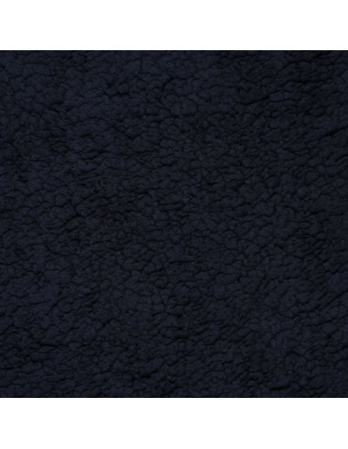 Sherpa-Stoff - Dunkelmarineblau